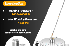 Pressure Washer Driveway Cleaner